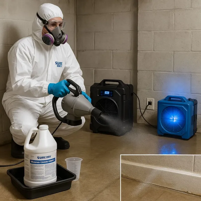 Sanitization and Odor Removal process in Forest Hills, TN