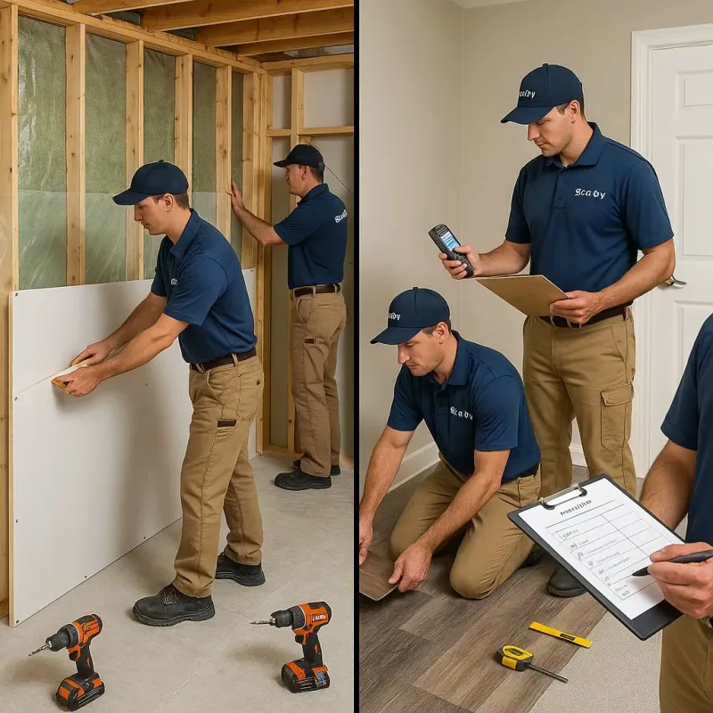 Repairs and Reconstruction process in Forest Hills, TN