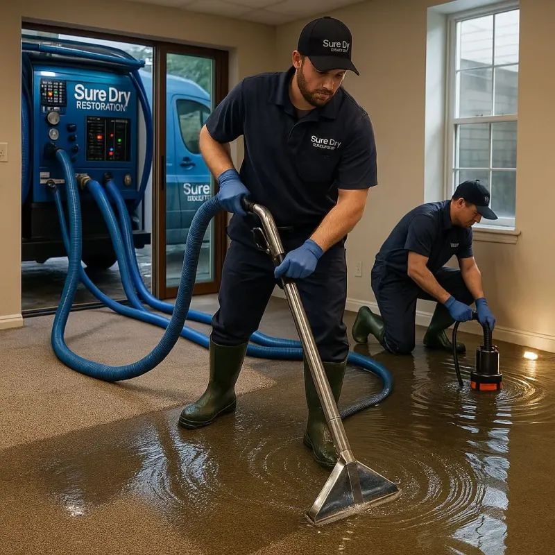 Water Extraction and Removal process in Forest Hills, TN